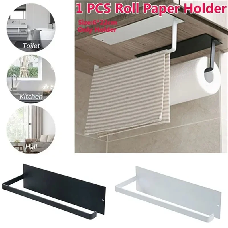Multifunction Paper Towel Holder Hooks Kitchen Storage Organizer Self-Adhesive Roll Rack Toilet Paper Holder Wall Hanging Shelf
Multifunction Paper Towel Holder Hooks Kitchen Storage Organizer Self-Adhesive Roll Rack Toilet Paper Holder Wall Hanging Shelf