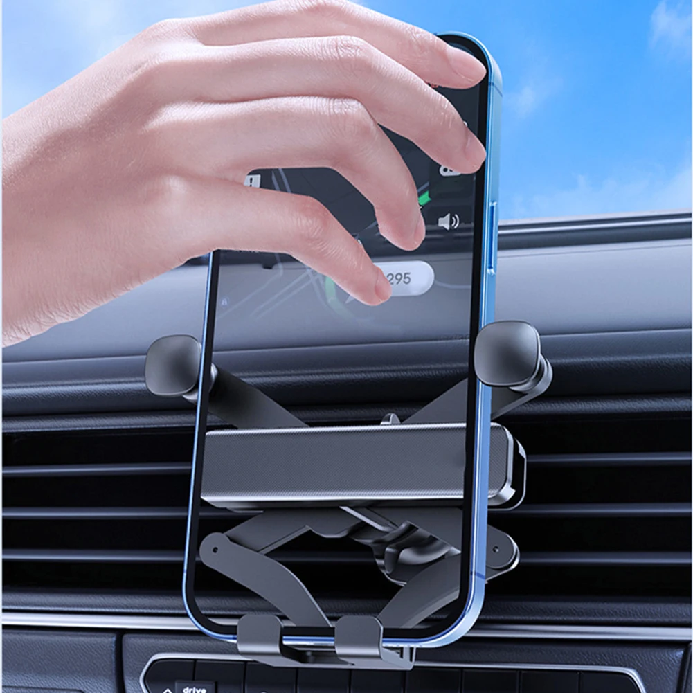 360° Rotation Car Phone Holder Mount Phone Locking Universal Phone Holder With Hook Clip Air Vent For IPhone Samsung Stand
360° Rotation Car Phone Holder Mount Phone Locking Universal Phone Holder With Hook Clip Air Vent For IPhone Samsung Stand