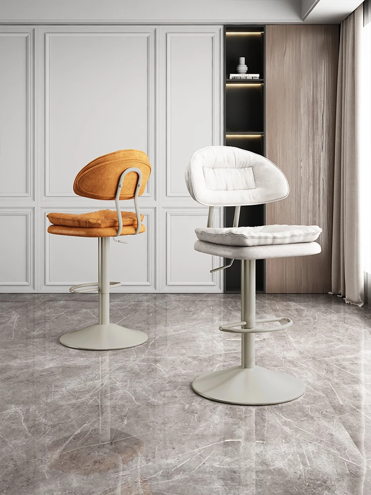 Swivel Modern Bar Chair High Stool Living Room Height Adjustable Technology Cloth Bar Stools Light Luxury Kitchen Dining Chairs
Swivel Modern Bar Chair High Stool Living Room Height Adjustable Technology Cloth Bar Stools Light Luxury Kitchen Dining Chairs