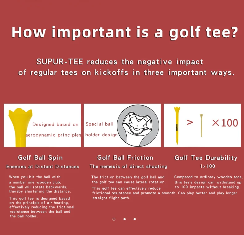 50 Pcs/Box Golf Tees 69mm 38mm Two Size Combination Packaging Long Distance Tee Holder Outdoor Golf Accessory Supplies Drop Ship 50 Pcs/Box Golf Tees 69mm 38mm Two Size Combination Packaging Long Distance Tee Holder Outdoor Golf Accessory Supplies Drop Ship