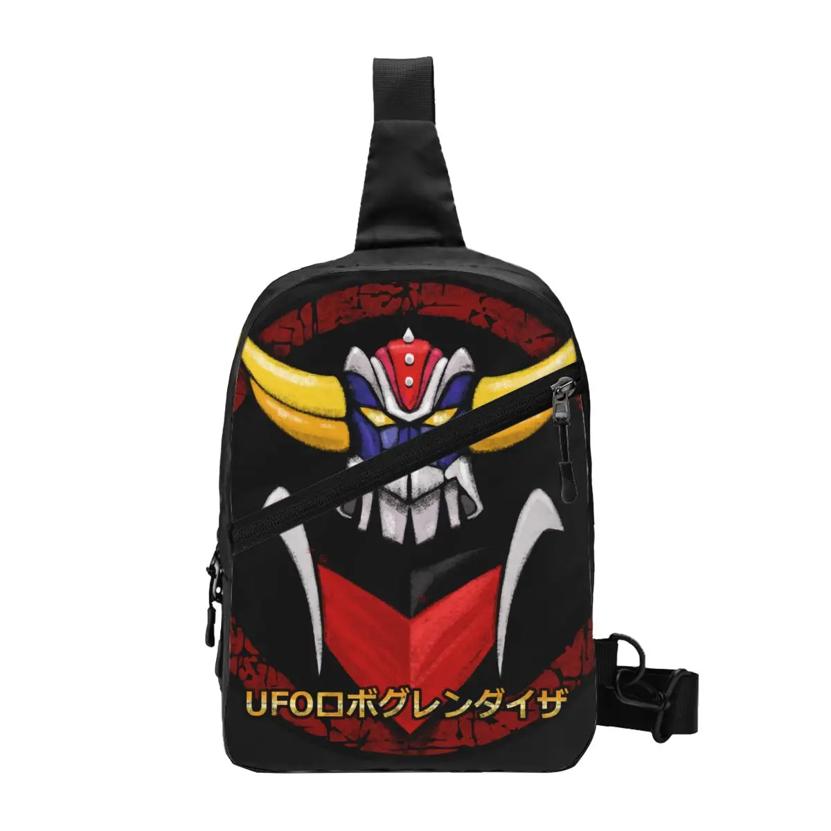 Fashion Grendizer Ufo Robot Sling Bags for Traveling Men's Goldrake Mecha Anime Chest Crossbody Backpack Shoulder Daypack
Fashion Grendizer Ufo Robot Sling Bags for Traveling Men's Goldrake Mecha Anime Chest Crossbody Backpack Shoulder Daypack