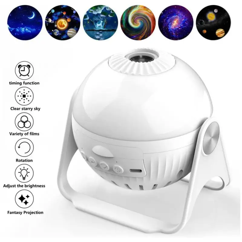 in 1 Star Night Lights Projector Galaxy Projector 360° Rotate Planetarium Starry Sky Projector for Kids Bedroom Home Decor
in 1 Star Night Lights Projector Galaxy Projector 360° Rotate Planetarium Starry Sky Projector for Kids Bedroom Home Decor