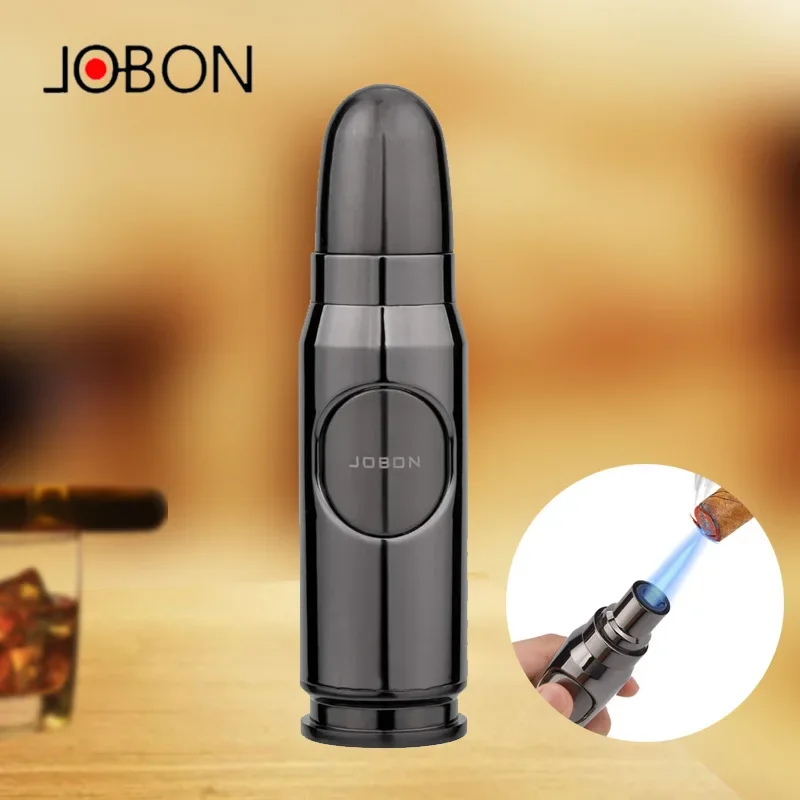 

Jobon's New Creative Bullet Lighter Jet Multipurpose Butane Torch Lighter Spray Gun Cigarette Outdoor Survival Smoke Tool