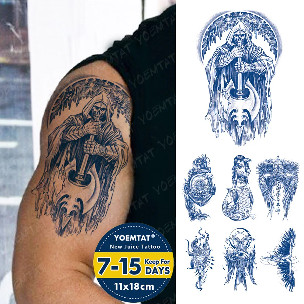 Ghost King Ghost Spider Juice Ink Lasting Waterproof Temporary Tattoo Sticker Semi Permanent Fake Tatoo Body Art Men Women Arm
Ghost King Ghost Spider Juice Ink Lasting Waterproof Temporary Tattoo Sticker Semi Permanent Fake Tatoo Body Art Men Women Arm