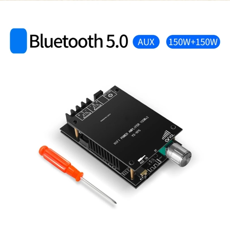 2x150 Вт Bluetooth-совместимый 5.0 усилитель мощности 2-канальный Hi-Fi усилитель пониженного напряжения с защитой печатной платы, Прямая поставка
2x150 Вт Bluetooth-совместимый 5.0 усилитель мощности 2-канальный Hi-Fi усилитель пониженного напряжения с защитой печатной платы, Прямая поставка