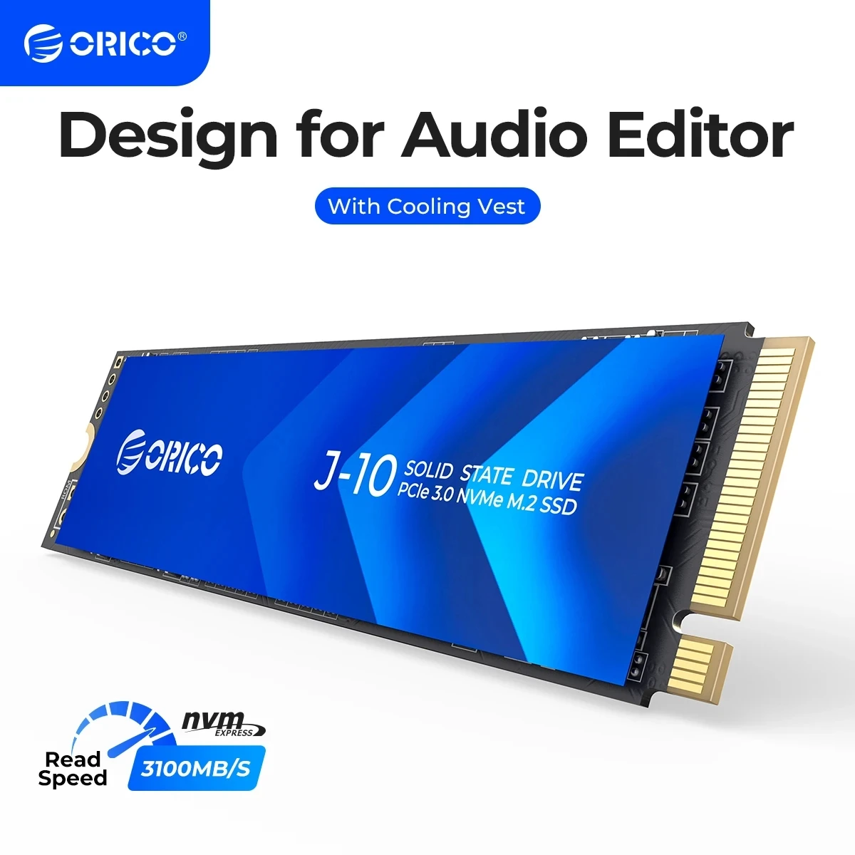 ORICO M.2 SSD M2 NVMe SSD PCIe 3.0 SSD NVMe Gen3 x4 SSD M.2 M Key 2280mm Internal Solid State Drive 1TB 2TB 4TB w/ Cooling Vest
ORICO M.2 SSD M2 NVMe SSD PCIe 3.0 SSD NVMe Gen3 x4 SSD M.2 M Key 2280mm Internal Solid State Drive 1TB 2TB 4TB w/ Cooling Vest