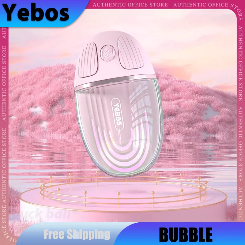 

Yebos Bubble Transparent Mouse Lightweight Design Mute Button 2.4G Wireless Mouse Office Mouse For Win/Mac Os Portable Mice Gift
