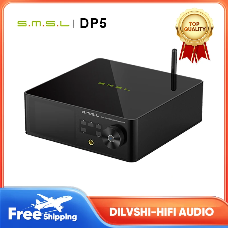 Усилитель для наушников SMSL DP5, HiFi декодирование, поддержка Bluetooth, USB, DLNA, NAS, DSD256, PCM384KHz
Усилитель для наушников SMSL DP5, HiFi декодирование, поддержка Bluetooth, USB, DLNA, NAS, DSD256, PCM384KHz