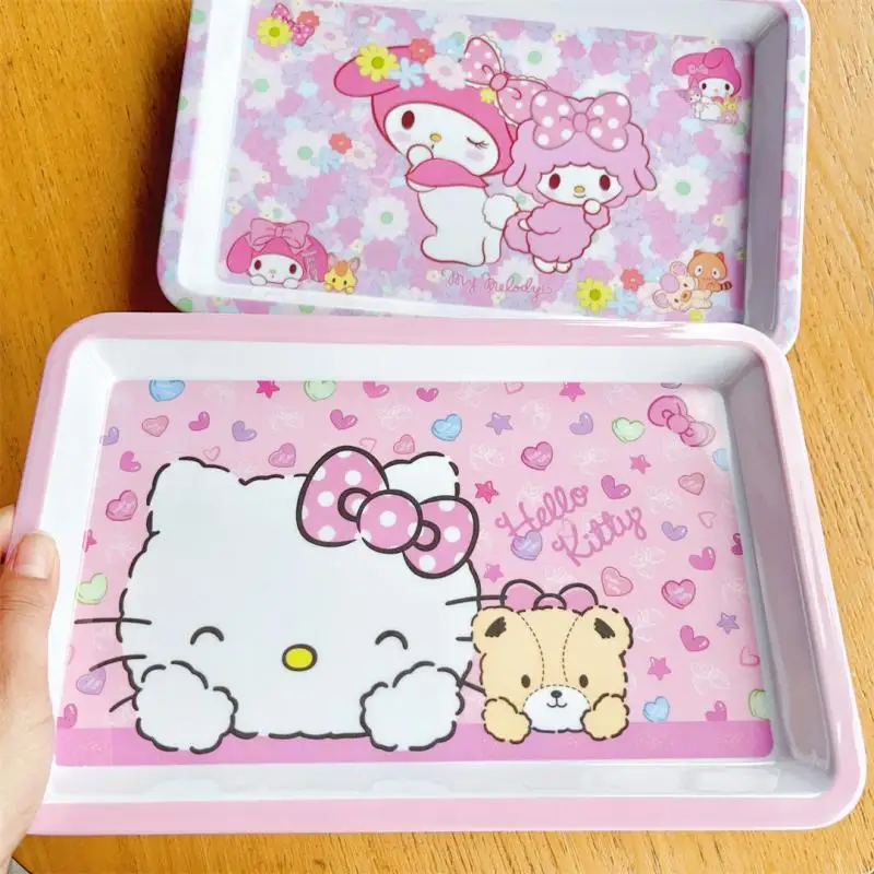 Kawaii Sanrioed Kuromi Cinnamoroll My Melody Hello Kitty Cartoon Fruit Tray Home Dinner Plate Plastic Children's Snack Plate
Kawaii Sanrioed Kuromi Cinnamoroll My Melody Hello Kitty Cartoon Fruit Tray Home Dinner Plate Plastic Children's Snack Plate