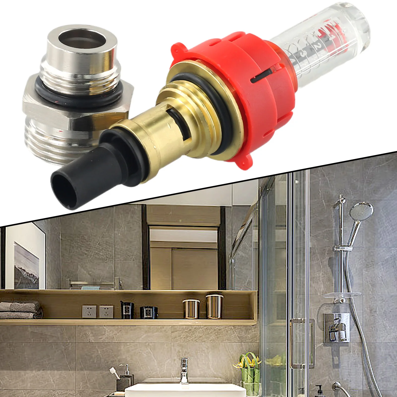 1pc DN25 Underfloor Heating Manifold Flow Meter High Quality Visual Control Temperature Flow Adjustment Home Improvement Device
1pc DN25 Underfloor Heating Manifold Flow Meter High Quality Visual Control Temperature Flow Adjustment Home Improvement Device