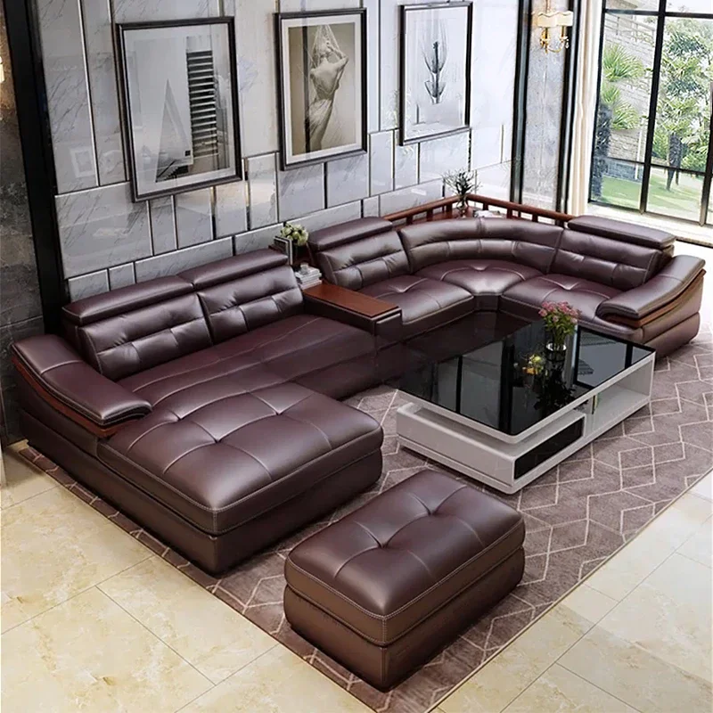 living room Sofa genuine leather couch Nordic modern U shape corner диван мебель кровать muebles de sala cama puff asiento sala
living room Sofa genuine leather couch Nordic modern U shape corner диван мебель кровать muebles de sala cama puff asiento sala
