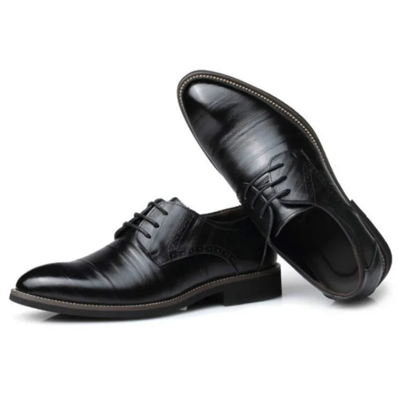 Men Oxfords Shoes British Black Blue Shoes Handmade Comfortable Formal Dress Men Flats Lace-Up Bullock Business Shoes hjm7
Men Oxfords Shoes British Black Blue Shoes Handmade Comfortable Formal Dress Men Flats Lace-Up Bullock Business Shoes hjm7