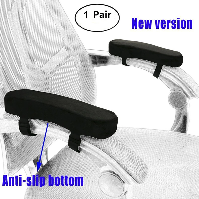 1Pair Armrest Pads Covers Foam Elbow Pillow for Forearm Pressure Relief Arm Rest Cover for Office Chairs Wheelchair Comfy Gaming
1Pair Armrest Pads Covers Foam Elbow Pillow for Forearm Pressure Relief Arm Rest Cover for Office Chairs Wheelchair Comfy Gaming