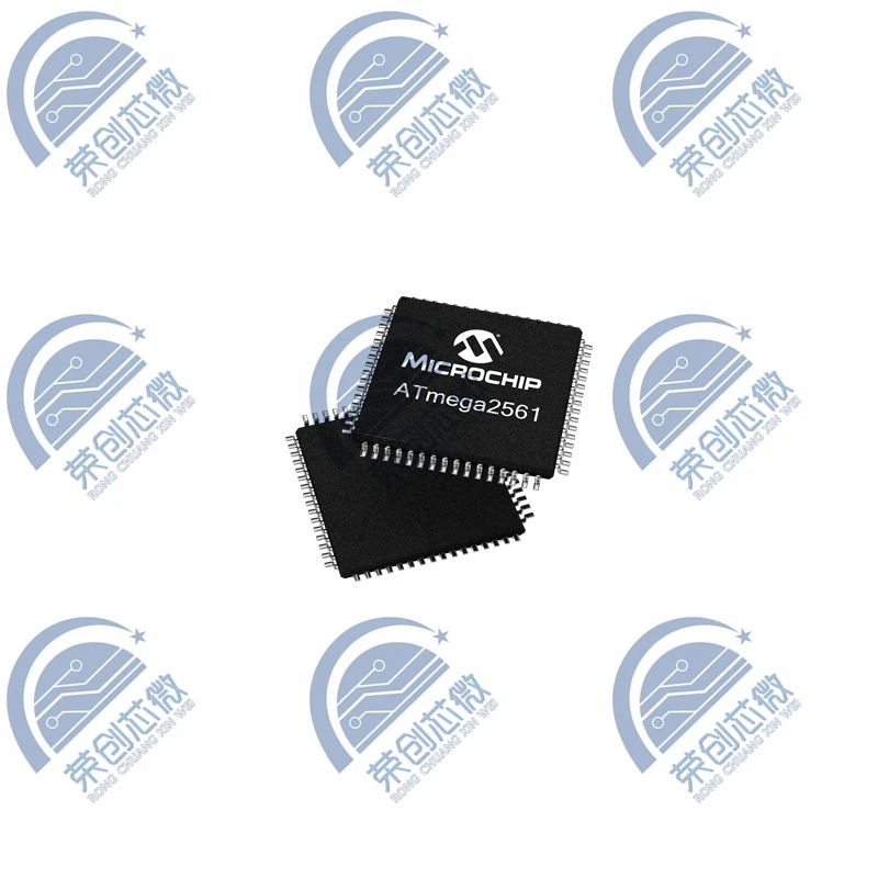 

1Pcs New original ATMEGA2561V-8AU ATMEGA2561V 1.8V~5.5V 8MHz 54 AVR FLASH 256KB TQFP-64(14x14) Microcontroller Units