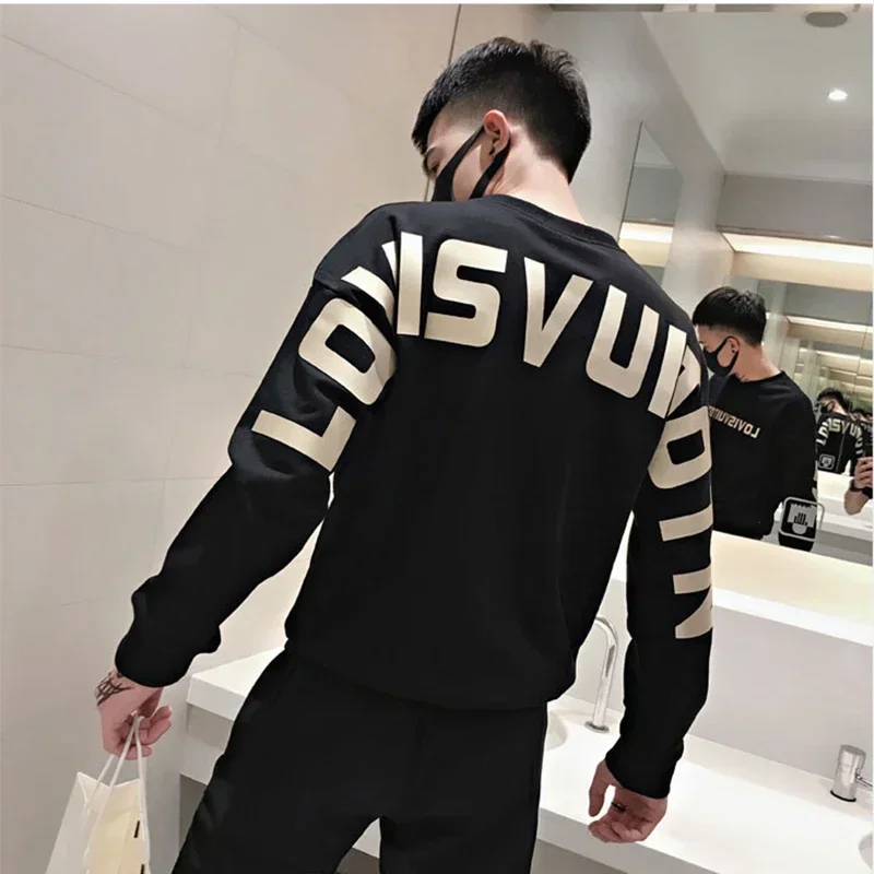Men's Fashion Spring Autumn Letter Sweatshirts Print Luxury Casual Harajuku Y2k Sportswear Urban Street Long Sleeve Tops Clothes
Men's Fashion Spring Autumn Letter Sweatshirts Print Luxury Casual Harajuku Y2k Sportswear Urban Street Long Sleeve Tops Clothes