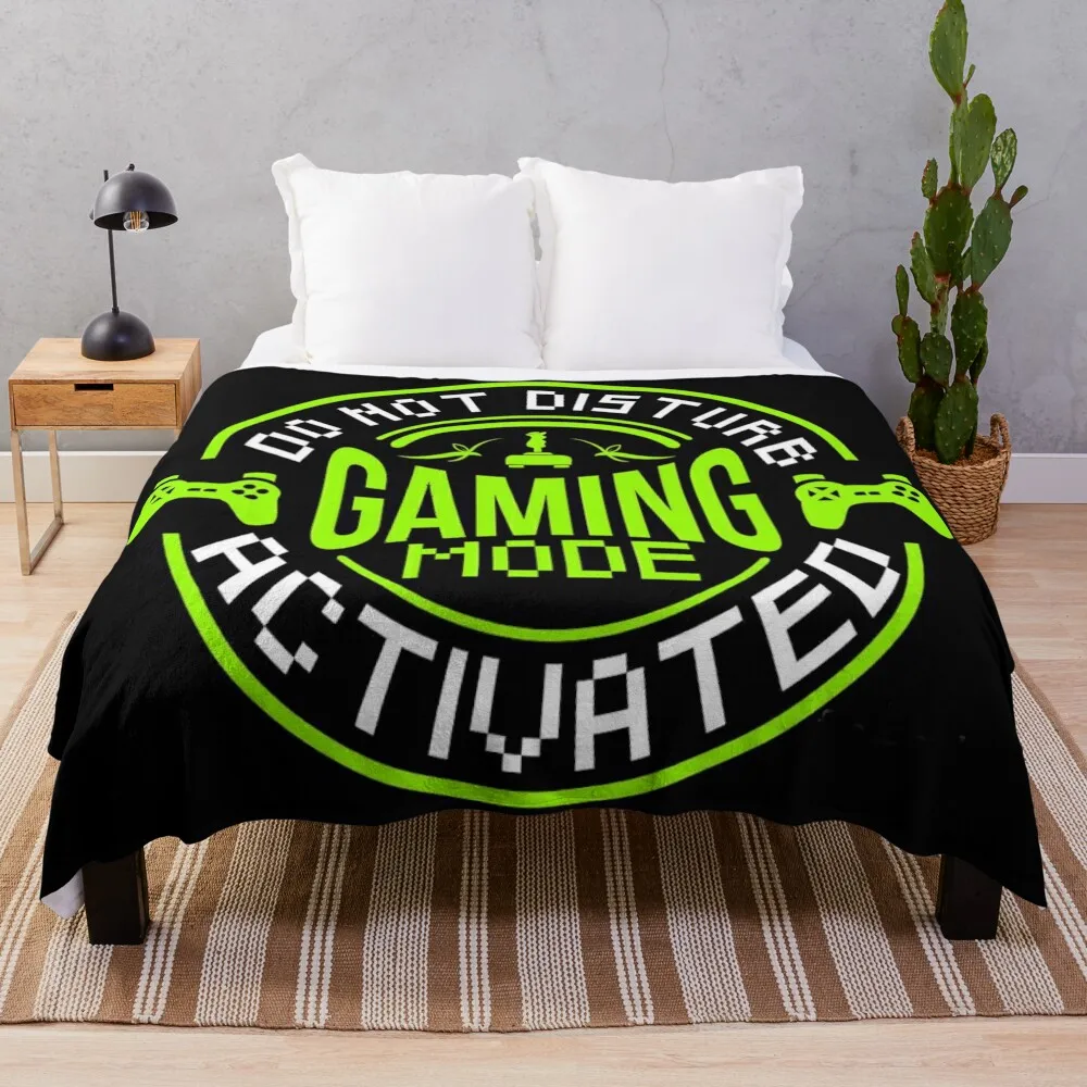 Do not disturb in gaming mode Throw Blanket Sofa Quilt Blanket For Decorative Sofa
Do not disturb in gaming mode Throw Blanket Sofa Quilt Blanket For Decorative Sofa