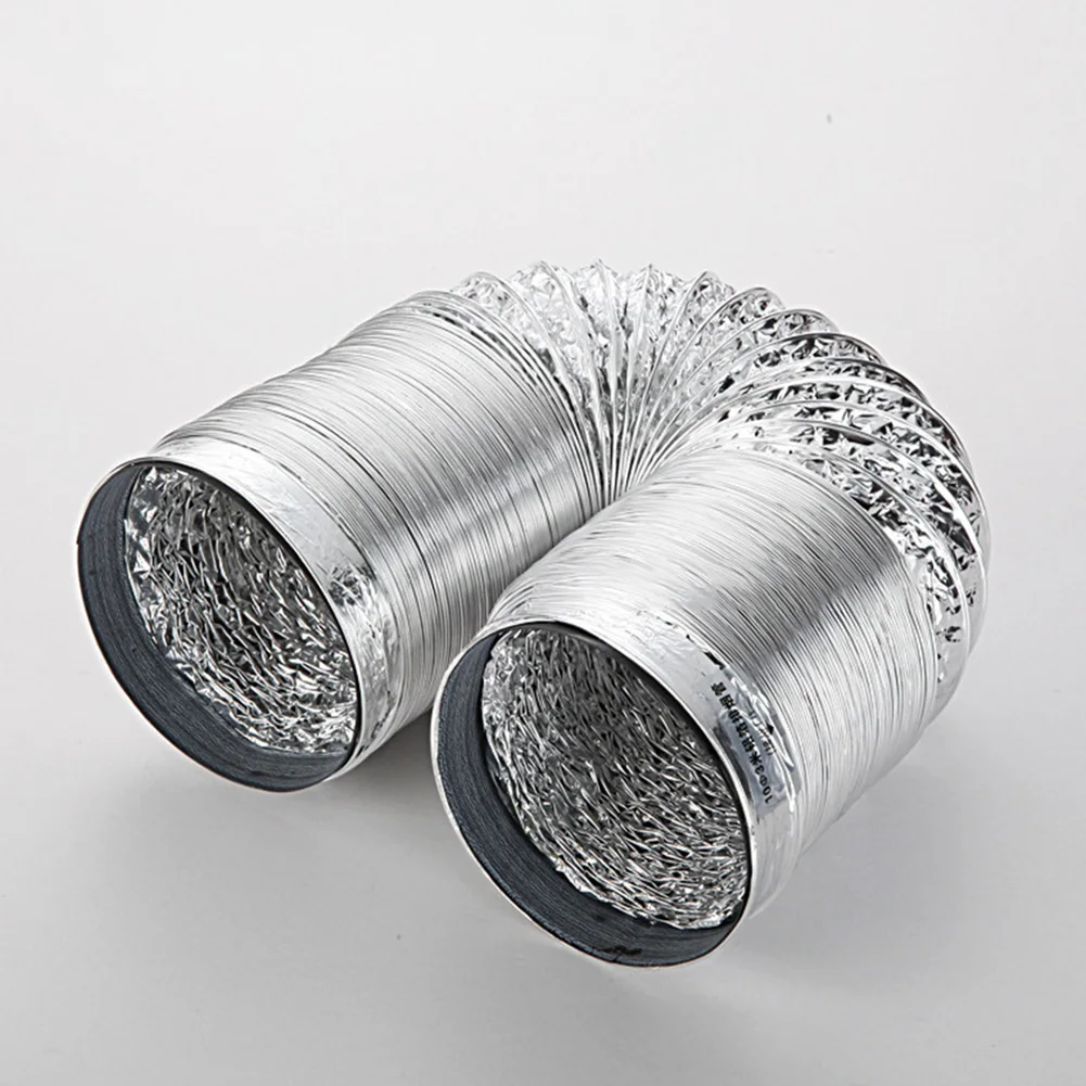 Flexible Exhaust Duct with Double Layer Thick Aluminum Ventilator Pipe 1 5M Length for Efficient Air Ventilation
Flexible Exhaust Duct with Double Layer Thick Aluminum Ventilator Pipe 1 5M Length for Efficient Air Ventilation