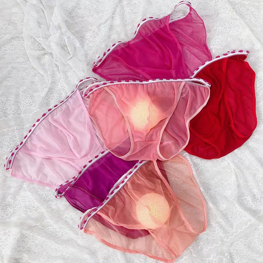 1pc Sexy Men Mesh Sheer Low Rise Bulge Pouch Bikini Briefs Thongs Breathable Solid Color Underwear Sissy Panties
1pc Sexy Men Mesh Sheer Low Rise Bulge Pouch Bikini Briefs Thongs Breathable Solid Color Underwear Sissy Panties