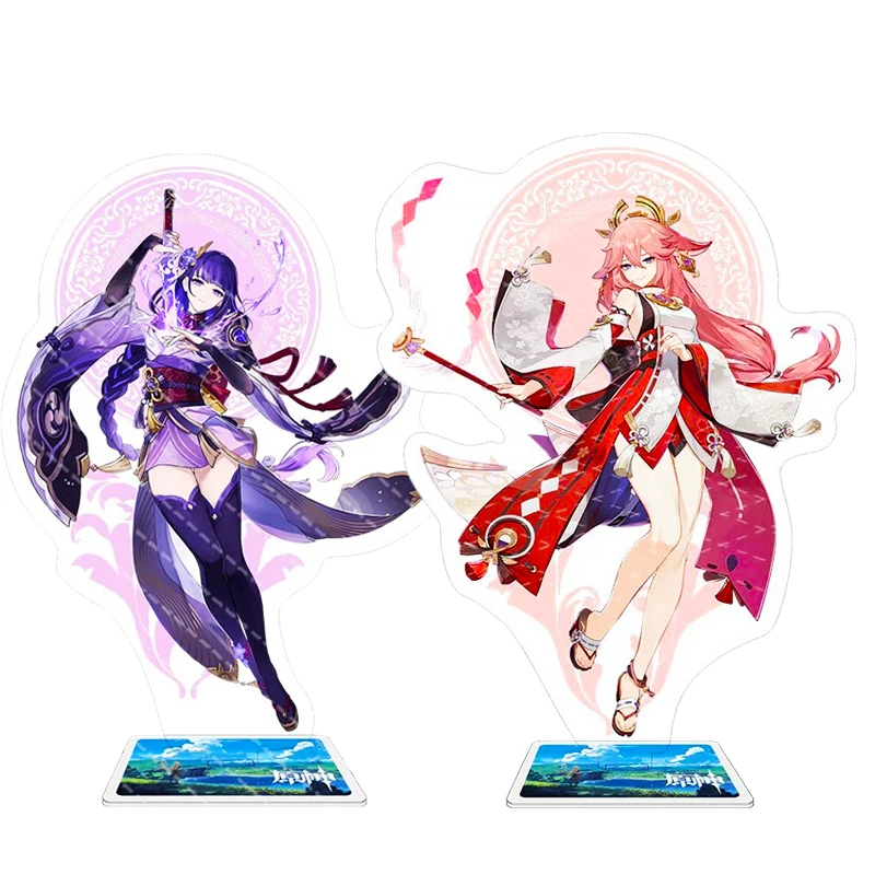15CM Anime Figure Genshin Impact Zhongli Ayato Venti Xiao Yae Yelan Acrylic Stand Model Plate Desk Decor Standing Sign Fans Gift
15CM Anime Figure Genshin Impact Zhongli Ayato Venti Xiao Yae Yelan Acrylic Stand Model Plate Desk Decor Standing Sign Fans Gift