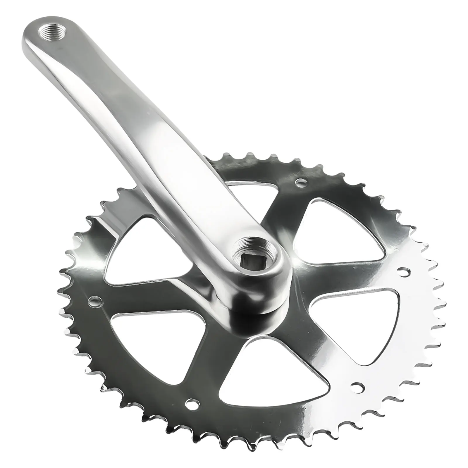 Alloy Crank Bike Bicycle Chainset Wheel 46T 170mm Silver Disc Crank Sprocket For Fixie Road Bicycles Cycling Accessories
Alloy Crank Bike Bicycle Chainset Wheel 46T 170mm Silver Disc Crank Sprocket For Fixie Road Bicycles Cycling Accessories