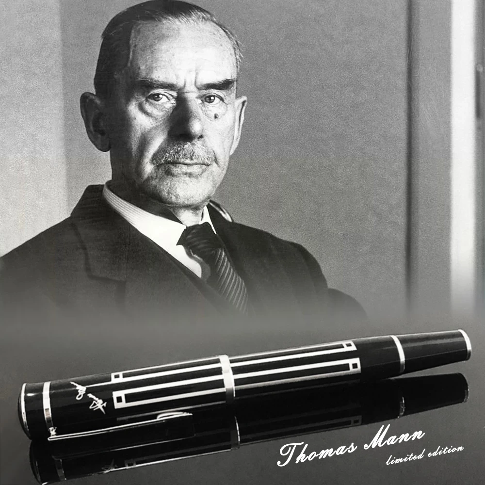 LAN Luxury Great Writer Thomas Mann MB Roller Ball Pen Monte Stationery With Series Number 0886/6000
LAN Luxury Great Writer Thomas Mann MB Roller Ball Pen Monte Stationery With Series Number 0886/6000