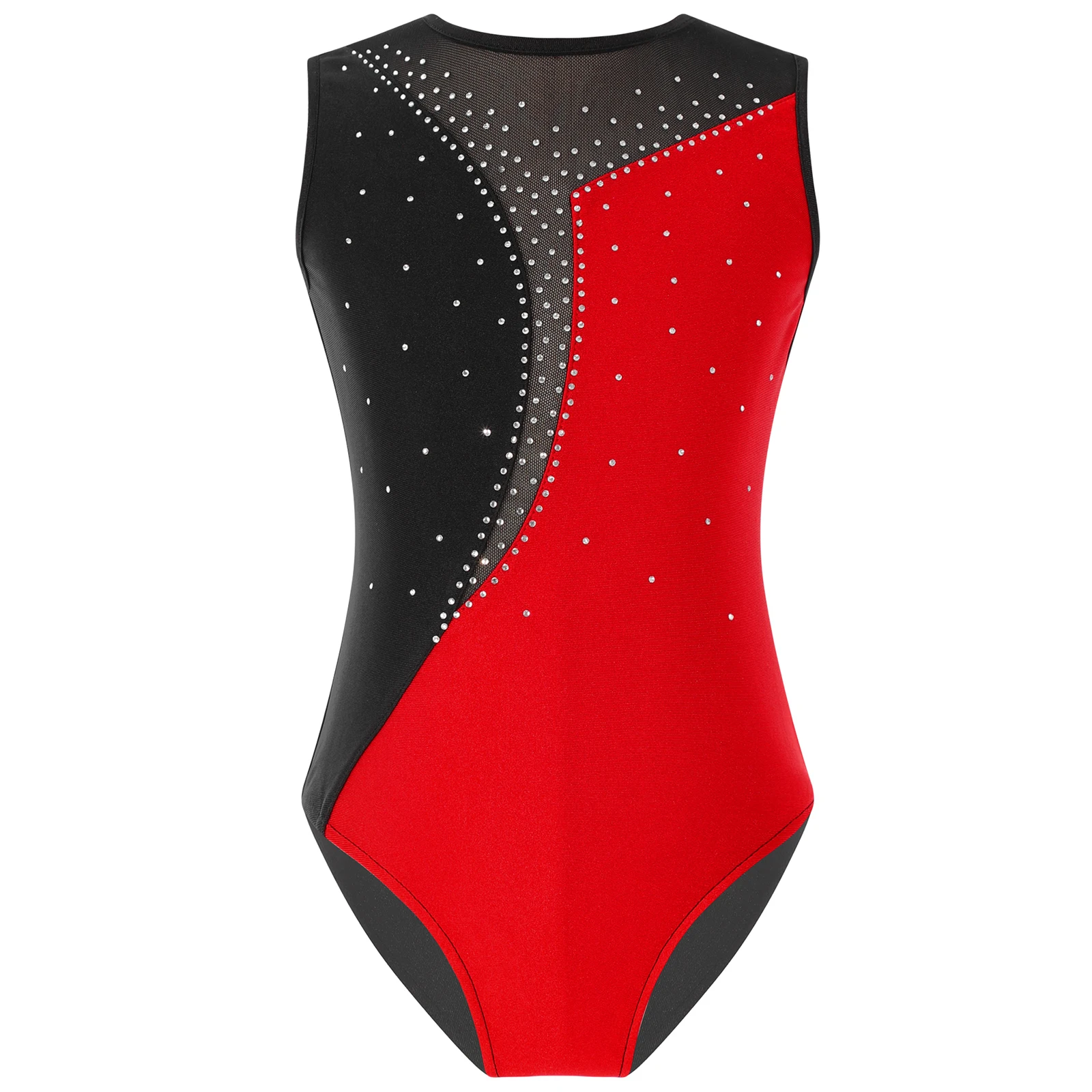 Kids Girls One Piece Ballet Dancewear Sleeveless Leotards Shiny Rhinestone Decorated Contrast Color Dance Performance Costumes
Kids Girls One Piece Ballet Dancewear Sleeveless Leotards Shiny Rhinestone Decorated Contrast Color Dance Performance Costumes