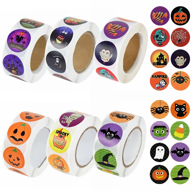 500pcs Halloween Stickers Cute Pumpkin Ghost Bat Seal Labels Happy Halloween Party DIY Gift Packaging Sticker Decor Kids Favor 
500pcs Halloween Stickers Cute Pumpkin Ghost Bat Seal Labels Happy Halloween Party DIY Gift Packaging Sticker Decor Kids Favor
