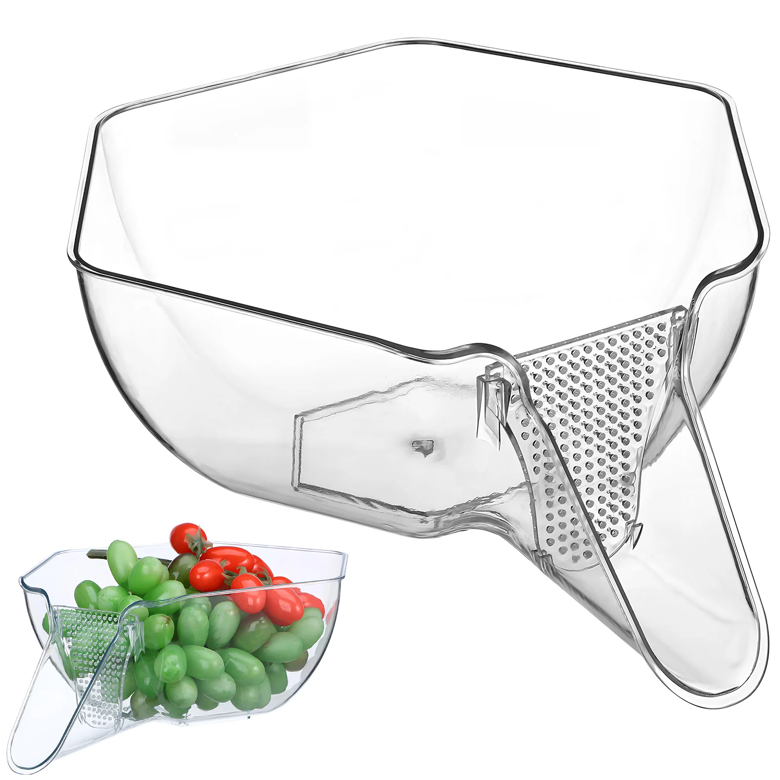 Drainage Basket Multi-functional Drain Basket Rice Washer Strainers And Colanders Drain Basket For Food
Drainage Basket Multi-functional Drain Basket Rice Washer Strainers And Colanders Drain Basket For Food