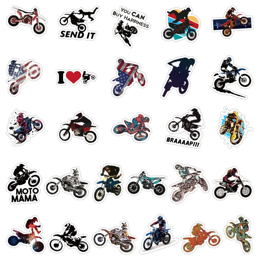 50 PCS Off Road Motorbike Scratch Hiding Decals Motorcycle Body Housing Helmet Trailgate Windshield Graffiti Sticker Accessories
50 PCS Off Road Motorbike Scratch Hiding Decals Motorcycle Body Housing Helmet Trailgate Windshield Graffiti Sticker Accessories