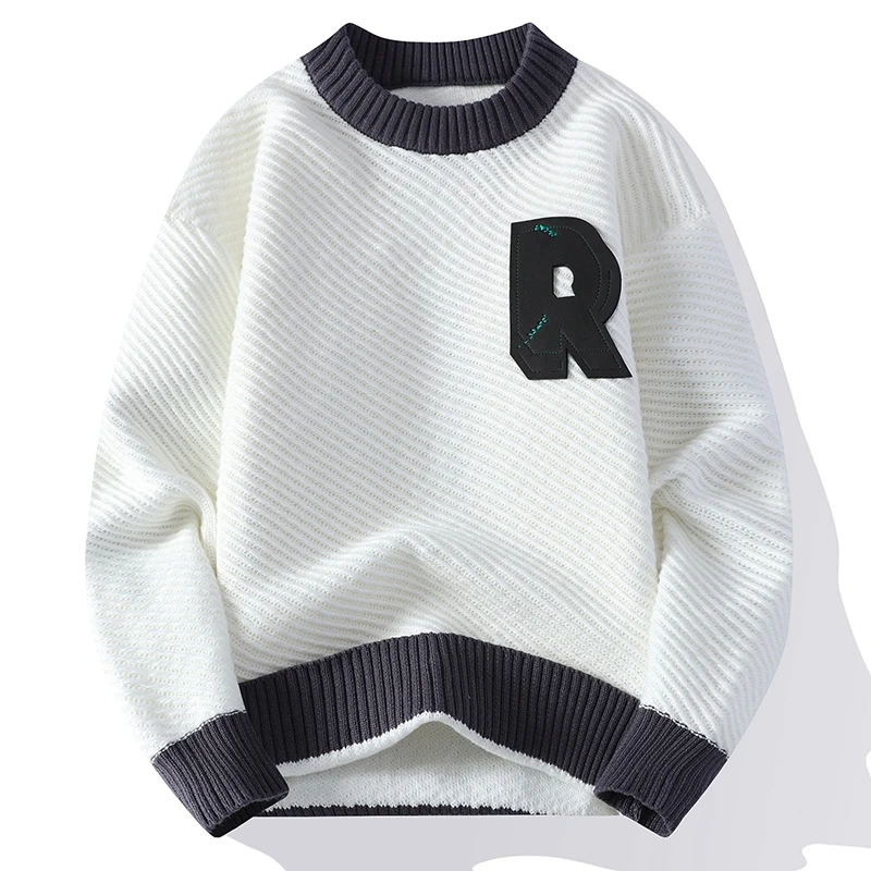 Fashion Male Turtleneck Pullover 2023 New Winter High End Letter Print Sweater Men Thick Warm Mens Sweaters Harajuku Pull Homme
Fashion Male Turtleneck Pullover 2023 New Winter High End Letter Print Sweater Men Thick Warm Mens Sweaters Harajuku Pull Homme