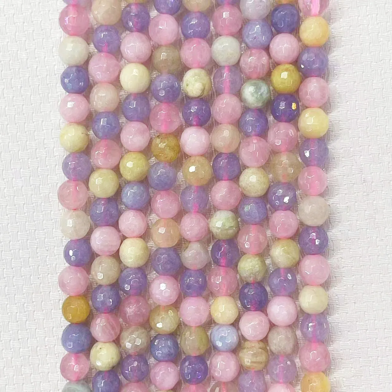 100% Pure Natural Colorful Morganite Stone Round Beads 4/6/8MM Loose Faceted Beads Gem For DIY Jewelry Making Bracelet Necklace
100% Pure Natural Colorful Morganite Stone Round Beads 4/6/8MM Loose Faceted Beads Gem For DIY Jewelry Making Bracelet Necklace