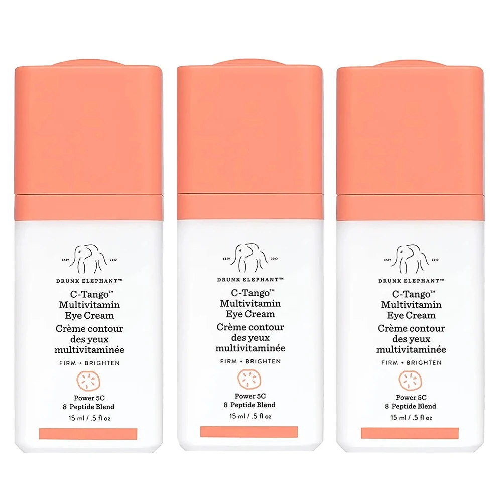 3PCS Drunk Elephant Eye Cream C-Tango Anti-Wrinkle Winning Peptide Firming Light Eye Moisturizing Brightens Light Dark Circles
3PCS Drunk Elephant Eye Cream C-Tango Anti-Wrinkle Winning Peptide Firming Light Eye Moisturizing Brightens Light Dark Circles