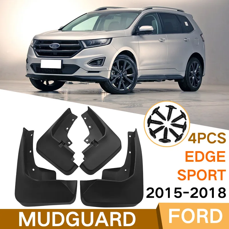 MudFlaps FOR Ford Edge Sprot 2015-2018 car Splash Guards Fender Set Parts Front Rear MudFlaps Automotive Accessories
MudFlaps FOR Ford Edge Sprot 2015-2018 car Splash Guards Fender Set Parts Front Rear MudFlaps Automotive Accessories