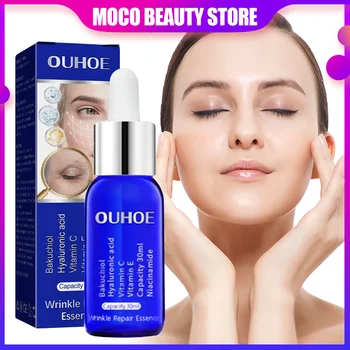 Instant Wrinkles Remover Face Serum Lifting Firming Anti-Aging Fade Fine Lines Moisturizing Whitening Skin Care Korean Cosmetics