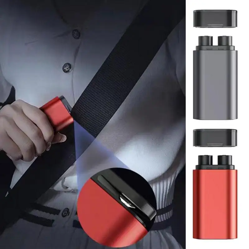 

Car Window Breaker Multi-function Auto Safety Hammer Emergency Glass Window Breaker Seat Belt Cutter Auto Rescue Survival Tools