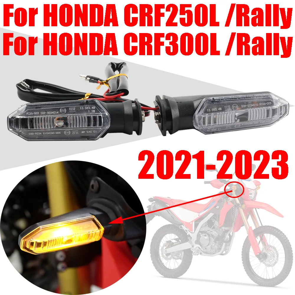 

For HONDA CRF250L CRF300L CRF450L CRF300 CRF250 Rally CRF 250 300 L 250L 300L Accessories Turn Signal Light Flasher Indicator