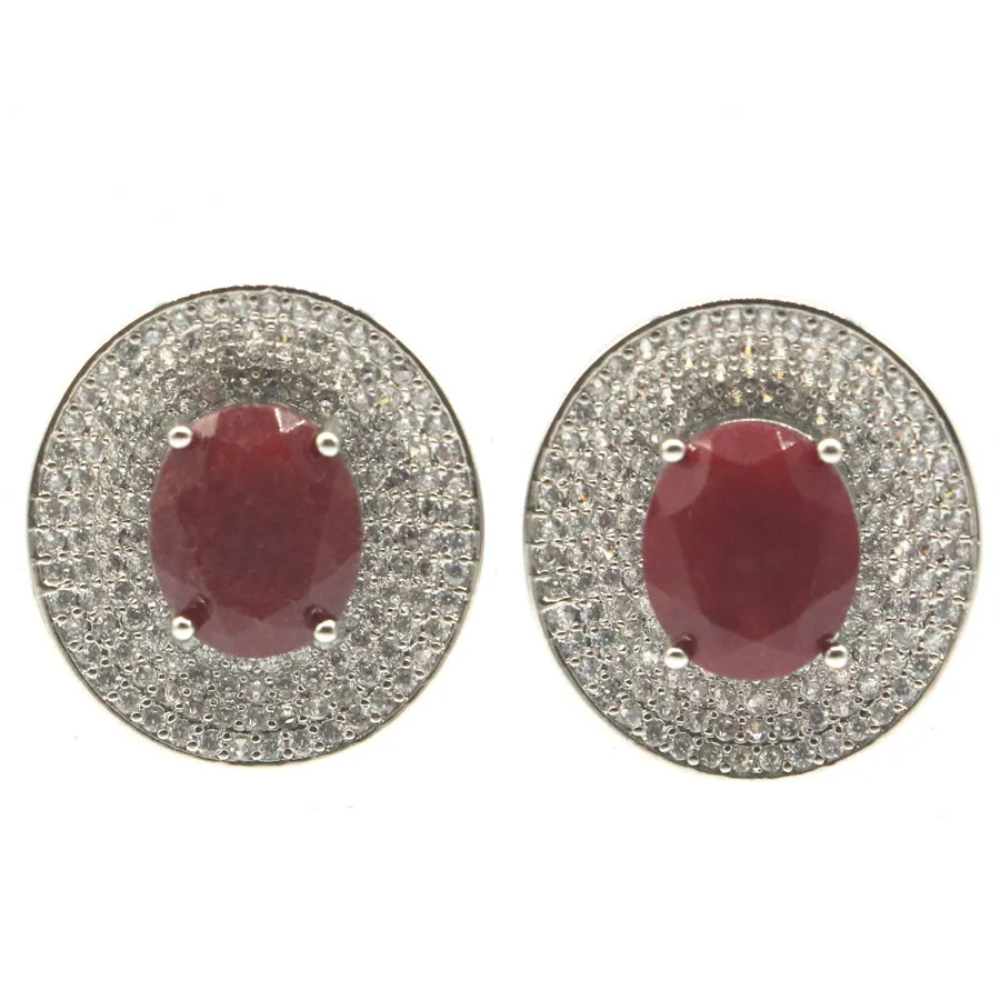 925 SOLID STERLING SILVER Earrings 10g Lovely Real Red Ruby Changing Color Alexandrite Topaz White CZ High Trendy Polished
925 SOLID STERLING SILVER Earrings 10g Lovely Real Red Ruby Changing Color Alexandrite Topaz White CZ High Trendy Polished