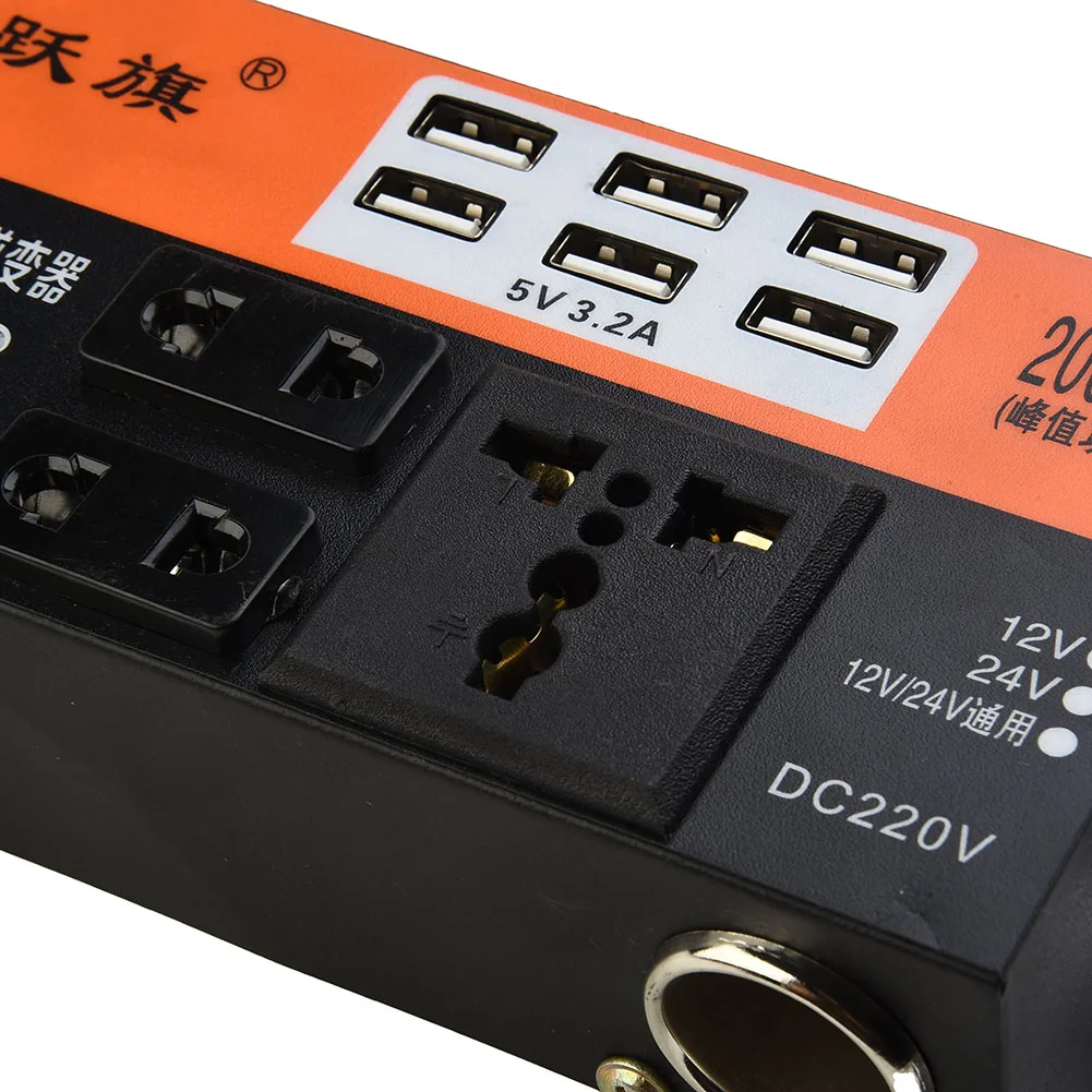 100% Brand New Vehicle Power Inverter Converter Inverter Power Inverter 1500W Peak Black Car Universal LED Display
100% Brand New Vehicle Power Inverter Converter Inverter Power Inverter 1500W Peak Black Car Universal LED Display
