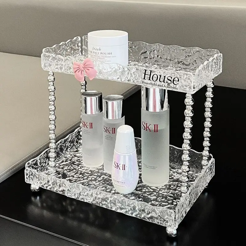 Bathroom rack acrylic bathroom bathroom washstand storage rack desktop cosmetics storage box
Bathroom rack acrylic bathroom bathroom washstand storage rack desktop cosmetics storage box