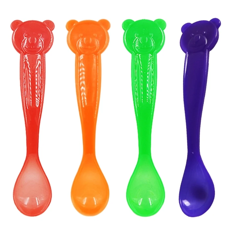 Hot Safety Baby Spoon Silicone Feeding Spoon Food Feeder Heat-Sensing Color Change Spoon Feeder Toddler Cutlery Gadget 
Hot Safety Baby Spoon Silicone Feeding Spoon Food Feeder Heat-Sensing Color Change Spoon Feeder Toddler Cutlery Gadget