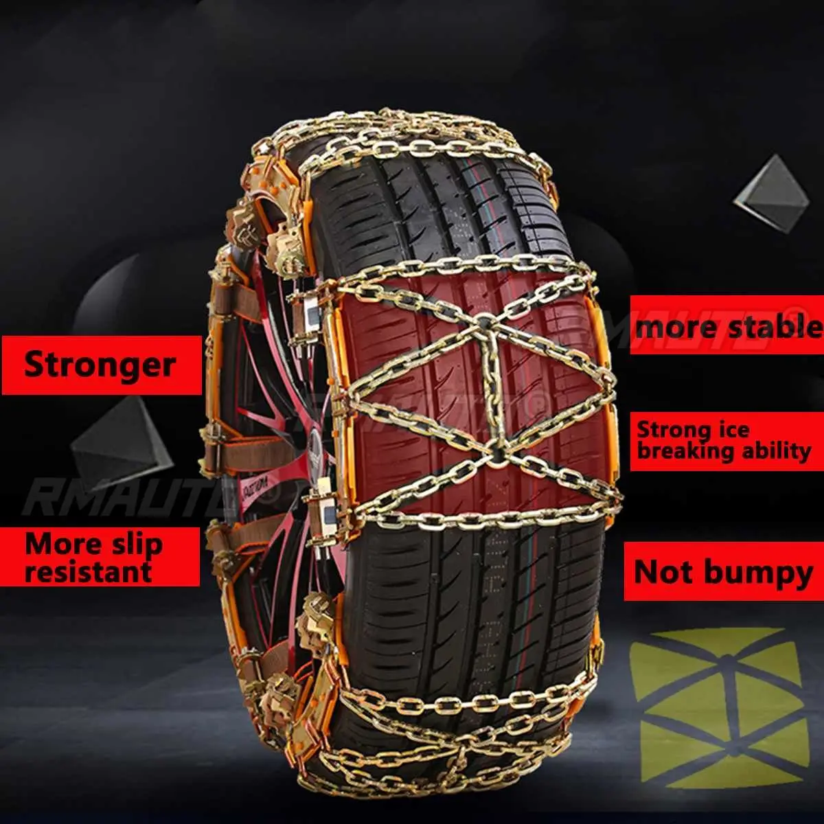 2/3/4x Wheel Tyre Tire Chain Car Truck Anti-skid Snow Chains Ice Chain Steel Auto Wheel Belts For Ice Snow Mud Safe Driving
2/3/4x Wheel Tyre Tire Chain Car Truck Anti-skid Snow Chains Ice Chain Steel Auto Wheel Belts For Ice Snow Mud Safe Driving