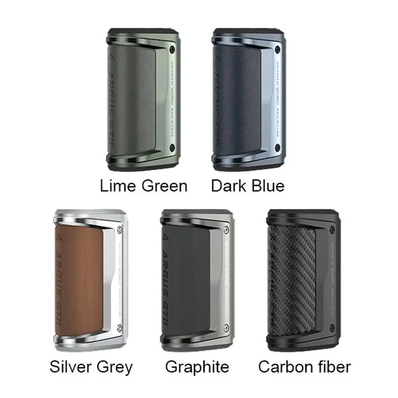 Original VOOPOO Argus GT II 2 Box Mod 200W Supports Dual Battery 18650 Type-C Charging Vape Mod Electronic Cigarette Vaporizer
Original VOOPOO Argus GT II 2 Box Mod 200W Supports Dual Battery 18650 Type-C Charging Vape Mod Electronic Cigarette Vaporizer