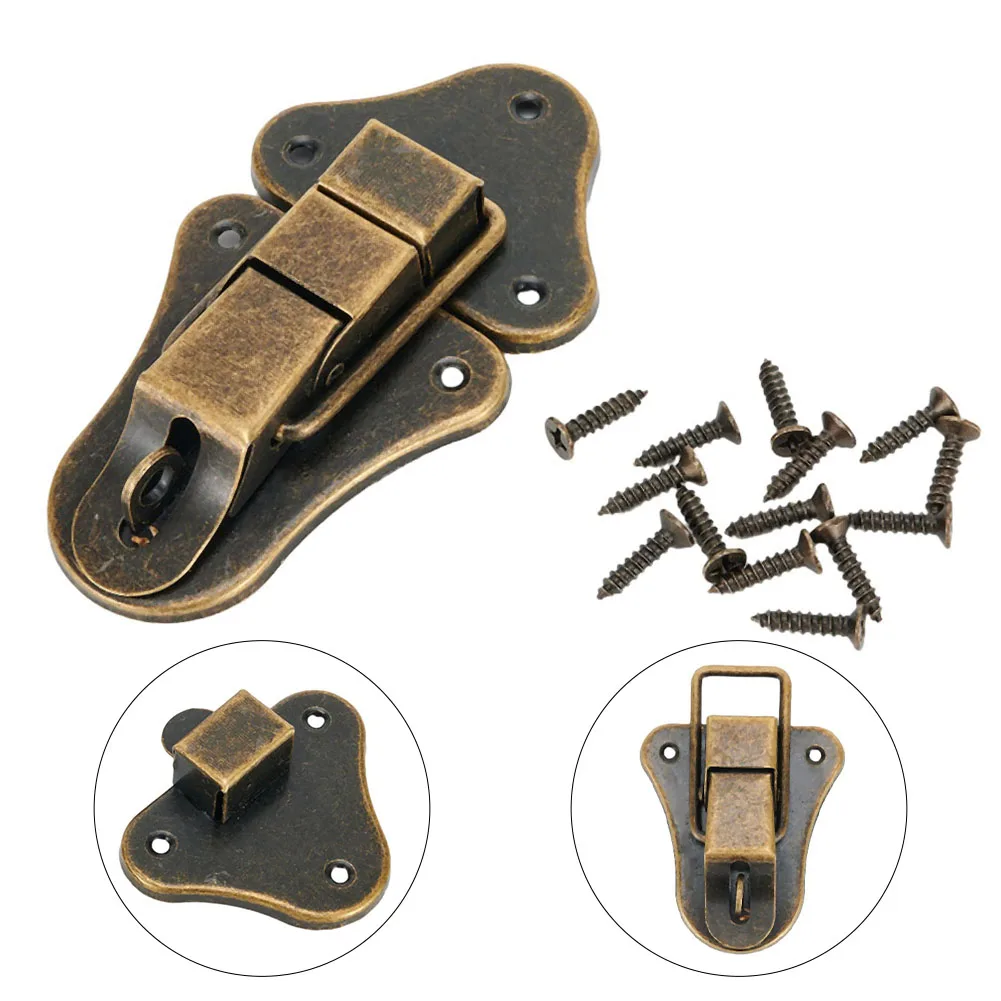 Set Lock Latch 6pcs Screws Hardware Office Repair Toggle Tools Vintage Antique Style Bronze Cabinet Drawer Home
Set Lock Latch 6pcs Screws Hardware Office Repair Toggle Tools Vintage Antique Style Bronze Cabinet Drawer Home