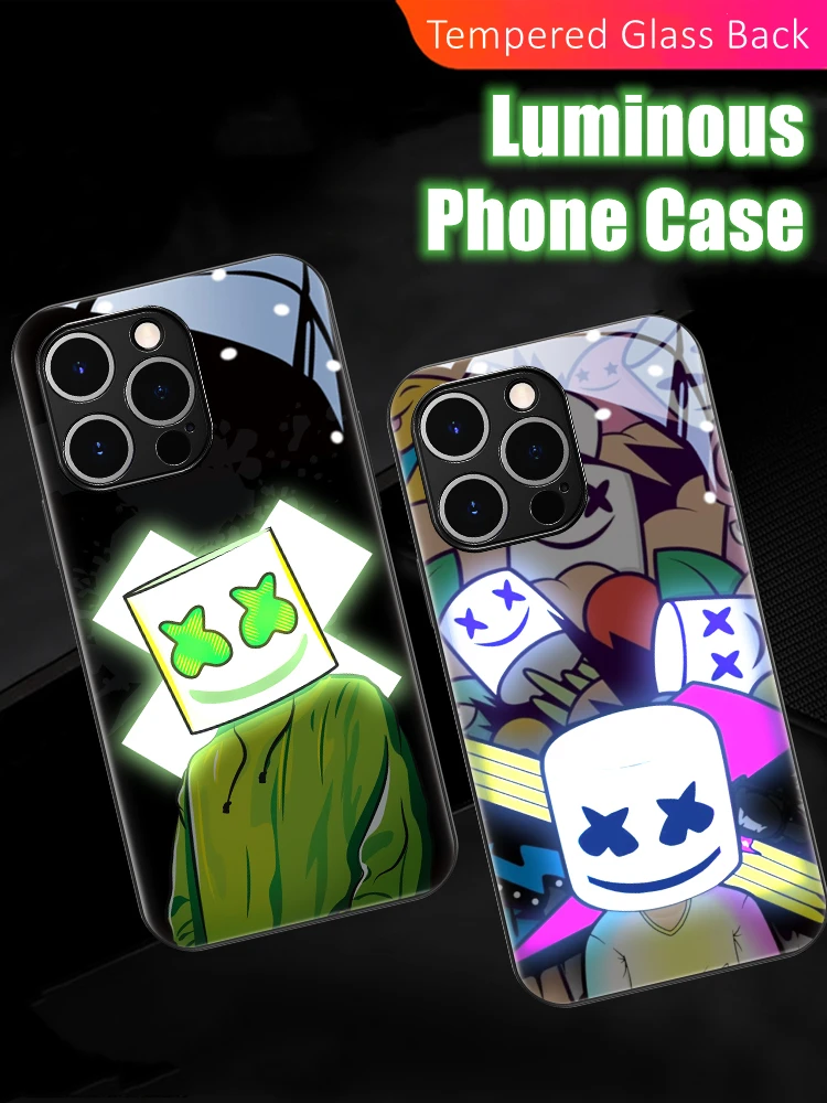 Cool Nightclub Mask Man LED Light Glowing Luminous Party Phone Case for Samsung S22 S23 S24 Note 10 20 A14 A54 A73 Plus Ultra
Cool Nightclub Mask Man LED Light Glowing Luminous Party Phone Case for Samsung S22 S23 S24 Note 10 20 A14 A54 A73 Plus Ultra