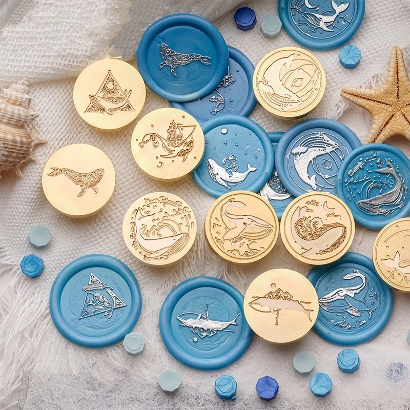 Dream Whale Series Wax Stamp, Pattern Wax Seal Stamp, Wedding Invitation Gift Cards, Scrapbooking Material, 10 Orders
Dream Whale Series Wax Stamp, Pattern Wax Seal Stamp, Wedding Invitation Gift Cards, Scrapbooking Material, 10 Orders