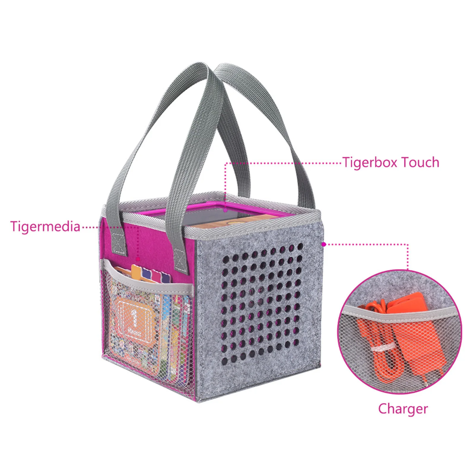 Bag For Tigermedia Tigerbox - Touch Streaming Box, Music Box Children's Organiser For Tiger Box Medi
Bag For Tigermedia Tigerbox - Touch Streaming Box, Music Box Children's Organiser For Tiger Box Medi