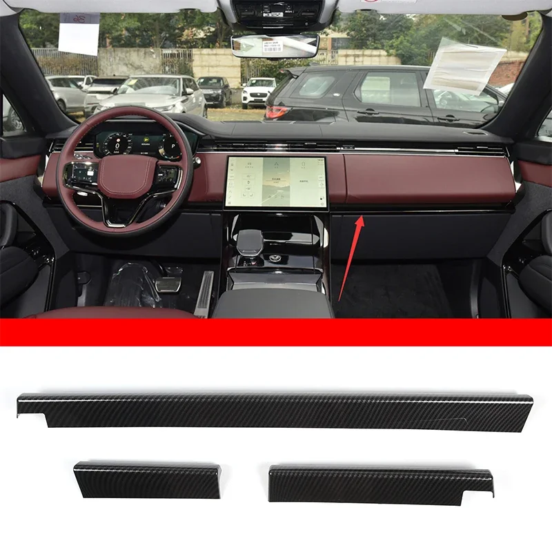 For Land Rover Range Rover Sport 2023+ ABS Carbon Fiber Car Styling Car Center Control Trim Sticker Interior Accessories 3Pcs
For Land Rover Range Rover Sport 2023+ ABS Carbon Fiber Car Styling Car Center Control Trim Sticker Interior Accessories 3Pcs
