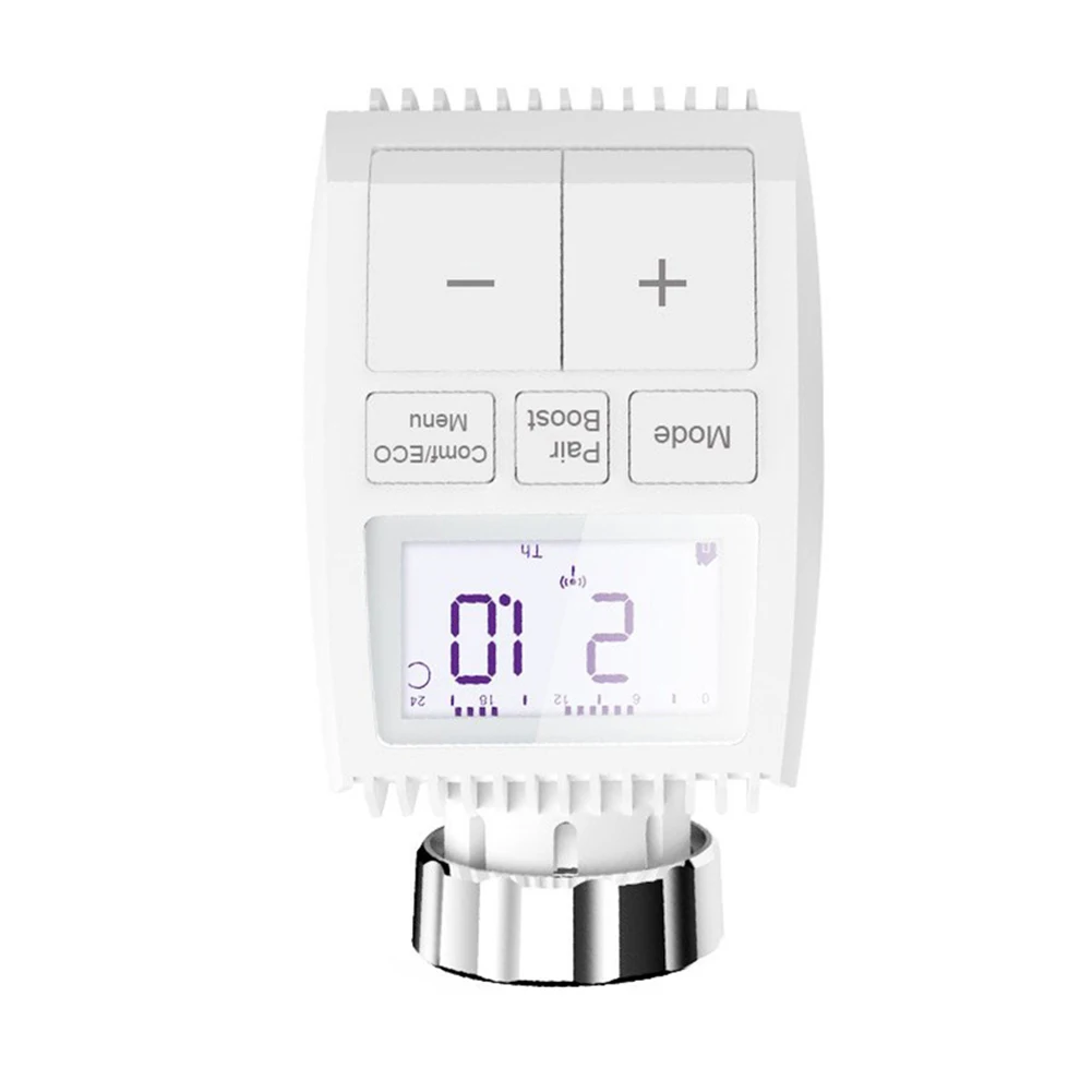 Radiator Thermostat Thermostat Timer TRV 5~30℃ Actuator And Based On This LCD Display TRV Radiator Valve Temperature Controller
Radiator Thermostat Thermostat Timer TRV 5~30℃ Actuator And Based On This LCD Display TRV Radiator Valve Temperature Controller