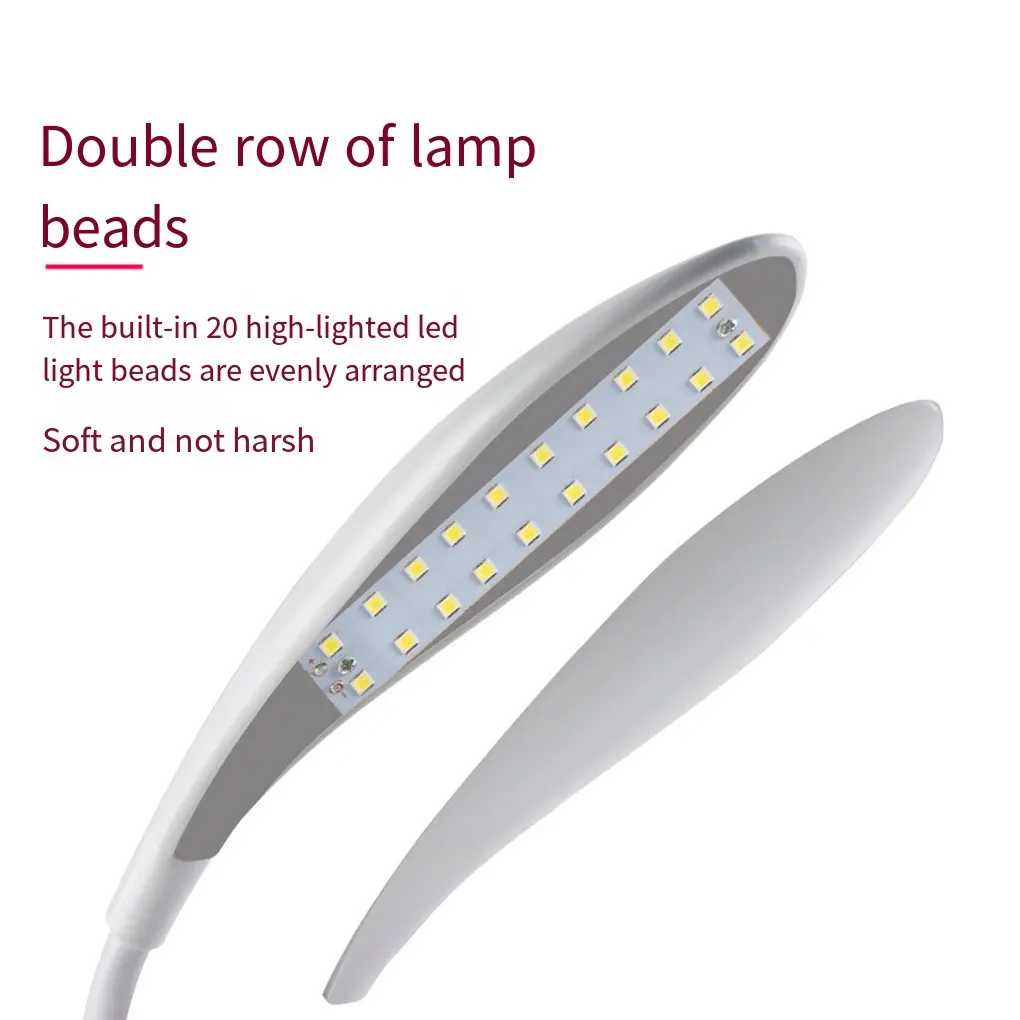 Flexible Bendy Neck LED Desk Lamp 3 Light Modes Dimming Function Stable LED Eye Protection Lamp
Flexible Bendy Neck LED Desk Lamp 3 Light Modes Dimming Function Stable LED Eye Protection Lamp