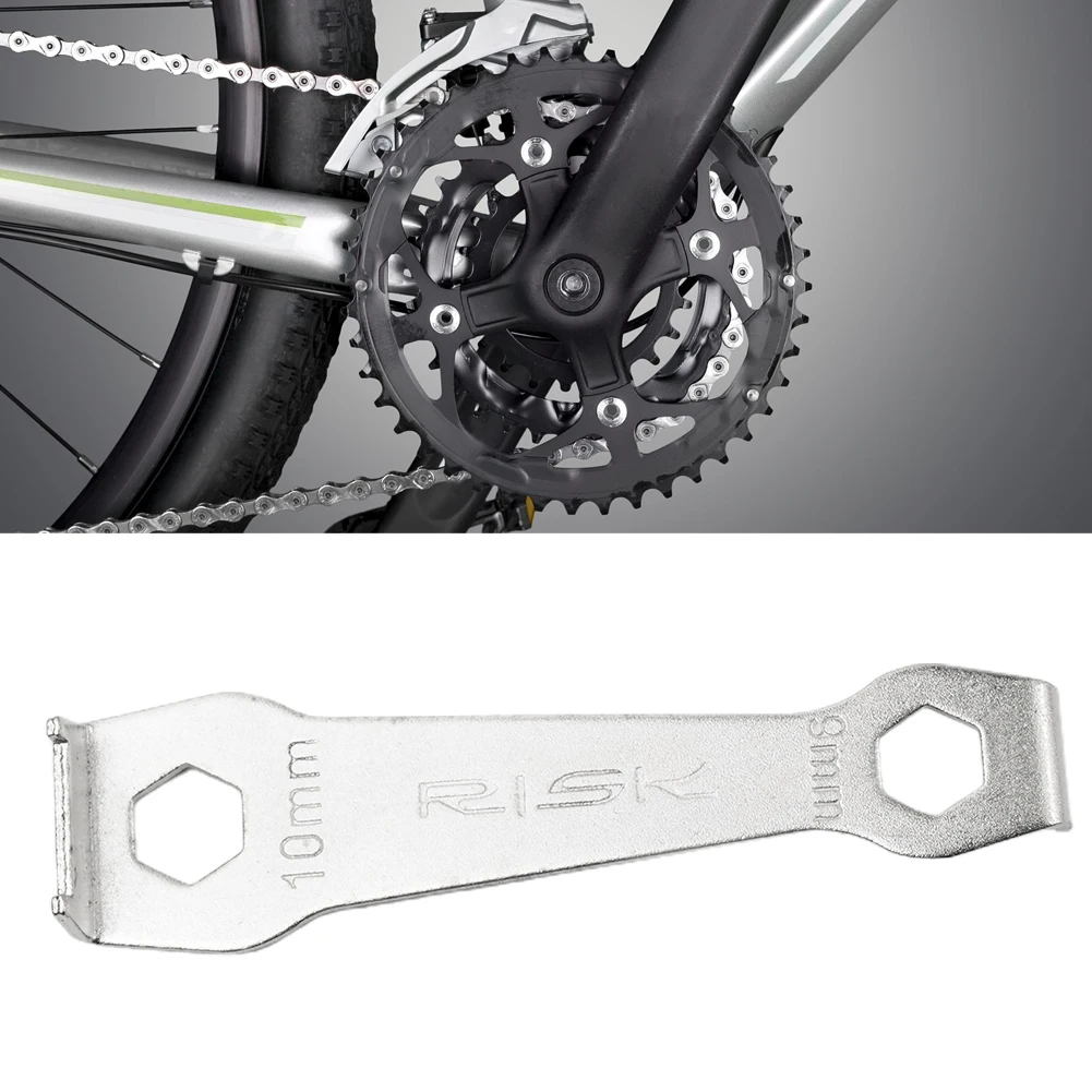 93mm Bike Chainring Wrench /Bicycle Chainring Crankset Bolt Nut Screw /Wrench Double-ended MTB Road Bike Repair Tool Accesseries
93mm Bike Chainring Wrench /Bicycle Chainring Crankset Bolt Nut Screw /Wrench Double-ended MTB Road Bike Repair Tool Accesseries
